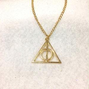 HARRY POTTER Deathly Hallows Symbol Necklace